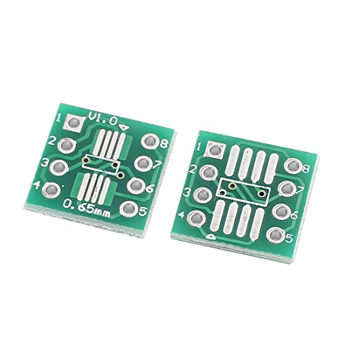 uxcell 20Pcs 12mmx12mm SOP8 SSOP8 TSSOP8 to DIP8 PCB Adapter Converter