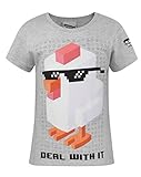 Crossy Road Deal With It Girl's T-Shirt