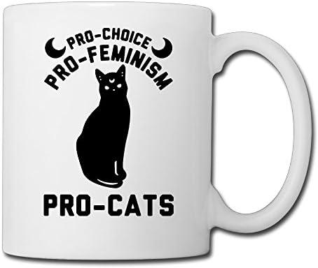 NOAC Pro-Choice Pro-Feminism Pro-Cats Funny Mugs Ceramic Mug