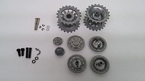 Taigen 1/16 Tiger 1 Late Version Metal Drive &amp; Idler Wheel Set (TAG120004)