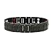 EBUTY Stainless Steel Magnetic Therpay Bracelet Men Double Row 4 Element All Black Pain Relief for Arthritis and Carpal Tunnel