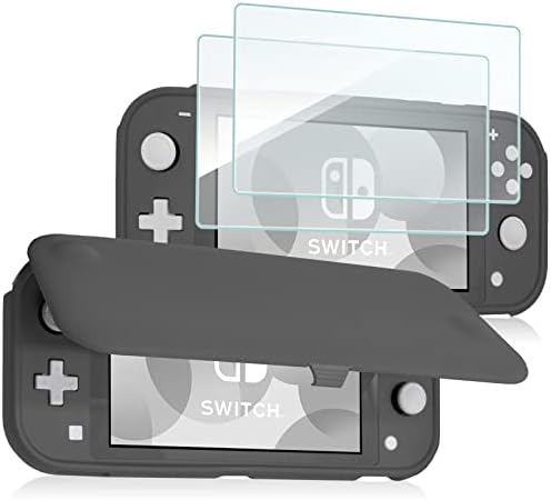 Amazon.com: Nintendo Switch Lite Premium Bundle (Gray) (Renewed
