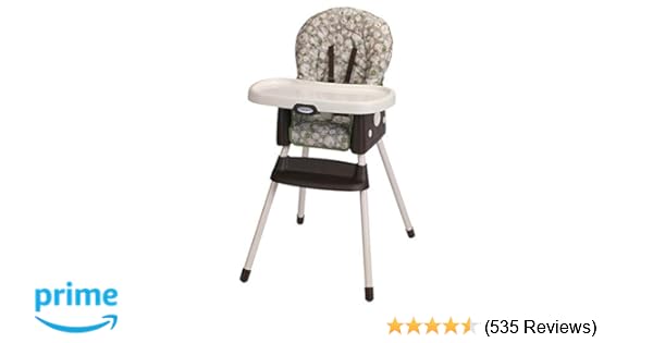 Graco Simpleswitch Portable High Chair And Booster Zuba One Size