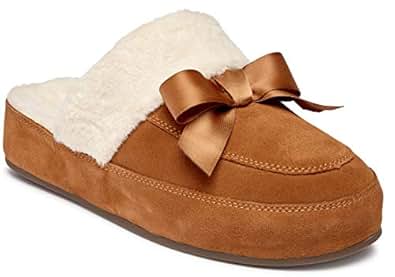 Amazon.com | Vionic Women's Sublime Nessie Mule Slipper - Ladies Backless House Slippers with 