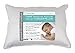 Travel Pillow/High Loft Toddler Pillow for Hot or Sweaty Sleepers - 13 x 18, White, 300TC Cotton Sateen, Features Outlast(R) Temperature Regulating Technology to Reduce Overheating
