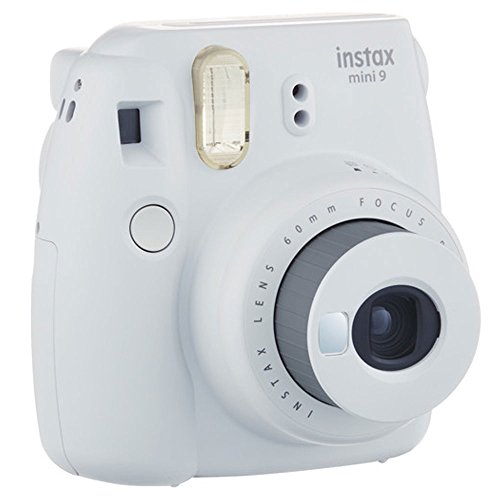 Fujifilm-instax-mini-9-Instant-Film-Camera-Smokey-White-Fujifilm-Instax-Mini-Twin-Pack-Instant-Film-80-Shots-Camera-Case-AA-Batteries-Accessory-Bundle-International-Version-No-Warranty