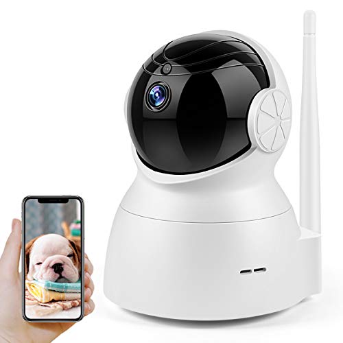 Wireless Security Camera, Home Security Surveillance Video Camera with Two Way Audio, 720P Pan/Tilt Night Vision Baby Monitor, Nanny Cam