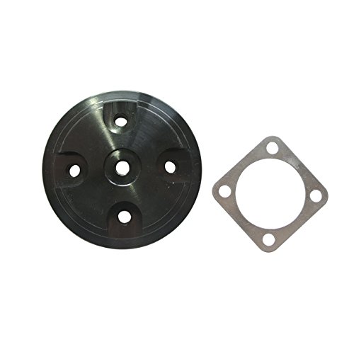 CNC Cylinder Straight Head Cover Modified Fit 80cc 2- Stroke Motorized Bicycle