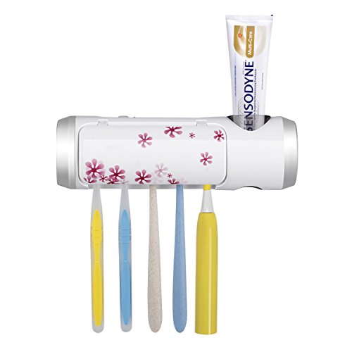 Uv antibacterial toothbrush sterilizer rechargeable wal…