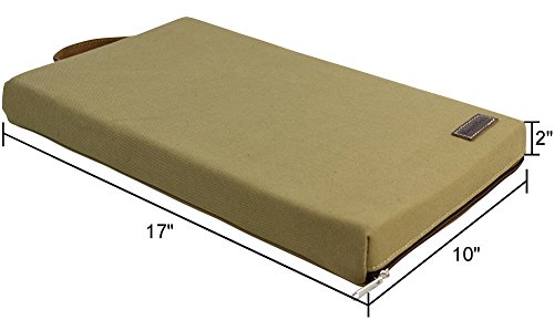 Large Knee Mat-Gardening Kneeler Pad-Thick Garden Sitting or Kneeling Pad Cushion-Construction Knees Support Board of Working,Repairing-Floor Knees Mat for Prayer,Fitness,Yoga,Gym & Pilates-Khaki