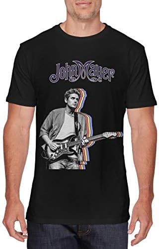 Goodne Mens Particular John Mayer Tees Black