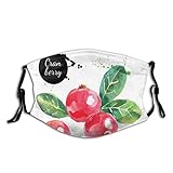 Comfortable Activated Carbon mask,Watercolor