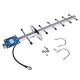 XHTECH 11dBi 824-960MHz GSM CDMA Outdoor Yagi Antenna for Cell Phone Signal Booster