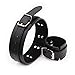 Black Leather Adjustable Hand Wrist & Leg Cuffs Straps Tie Set Couple Pleaure Toy Bed Restraint Handcuffs