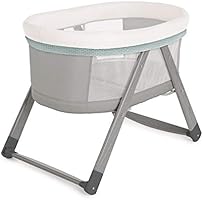 ingenuity foldaway rocking wood bassinet