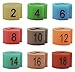 Meta-U Color-Coding Time-Saver Numberic Size Marker– Customer and Staff Can Quickly Identify Garment Size in Store – 9 Common Size Set (2-18) / (Multicolor 225Pcs)