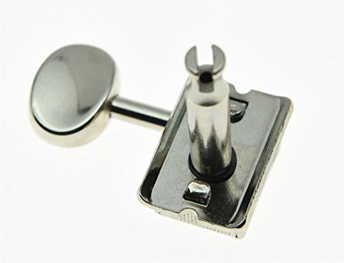 KAISH Nickel Split Post Vintage Guitar Tuning Keys Tuners Machine Heads for Strat/Tele Korea Made