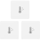 THIRDREALITY Zigbee Temperature and Humidity Sensor Lite 3Pack,Smart Thermometer and Hygrometer, Compatible with Echo Devices with Zigbee Hub Built-in,Home Assistant, SmartThings, Homey,Hubitat