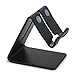 Honsky GEN-2 Universal Aluminum Cell Phone Tablet Desk Charging Stand Portable Hands Free Desktop Display Holder, 2 Set, Rose Gold/Black