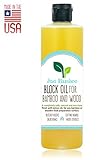 Butcher Block Oil ✭ Cutting Board Oil ✭ Better Than Pure Mineral Oil ✭ Made for Wood and Bamboo ✭ Food Safe ✭ Made in the USA By Just Bamboo