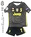 Juventus Soccer Jersey Kids on Season 2019 - Juventus Ronaldo No.7 - Replica Jersey Kit: Shirt + Short Includes All Patches Logos - Soccer KIT Kids