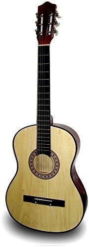 38" WOODEN GUITAR BEGINNERS STUDENT ADULT ACOUSTIC MUSICAL INSTRUMENT XMAS GIFT