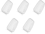 Chikoo Paws & Claws 5 Portable Toothbrush Head Covers - Transparent Case view 2