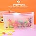 Reusable Storage Bags, Ziplock Food Sandwich Bags for Liquid, Snack, Lunch, Fruit, Freezer, Leakproof EXTRA THICK (8PACKS-3 Sandwich Bags + 3 Snack Bags + 2 Freezer)