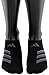 adidas Men's Superlite Stripe Super No Show Socks (3-Pair), Black/Onix/Light Onix, Large