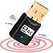 New USB WiFi Adapter 600Mbps, Wireless Adapter Dual Band for PC/Desktop/Laptop/Mac, Support Windows10/8/8.1/7/Vista/XP/2000, Mac OS 10.6-10.13, No CD Disk Needed