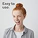 Spin Pins - 12 Pack - Spiral Bobby Pins for Hair Buns (Black, Medium)
