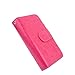 iPhone 6S Case, HESPLUS [Detachable Wallet] iPhone 6 Wallet Case with [9 Card Slot][ID Holder][Wrist Strap] - Premium Magnetic Leather Flip Cover Case for iPhone 6/6S - Pink