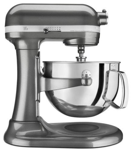 Kitchenaid Professional 600 Stand Mixer 6 quart, Liquid Graphite (Renewed)