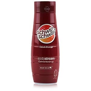 SodaStream Sirup Schwip Schwap – 1x Flasche ergibt 9 Liter FertiggetrÃ¤nk, Sekundenschnell zubereitet und immer frisch, 440 ml
