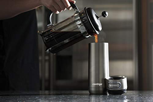 Contigo Luxe Autoseal Thermobecher, Edelstahl-Reisebecher, Isolierflasche, auslaufsicher, Kaffebecher to Go, spülmaschinenfest, Isolierbecher mit Easy-Clean-Deckel BPA-frei, 360 ml – Bild 8