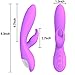 G-Spot Rabbit Rechargeable Dildo Vibrator Adult Sex Toys for Women - Silicone Clitoris Vagina Stimulator Massager Sex Things for Couples
