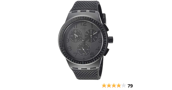 Swatch Time (Core) Quartz Silicone Strap, Black, 20 Casual Watch (Model:  SUSB104) : Amazon.ca: Clothing, Shoes \u0026 Accessories