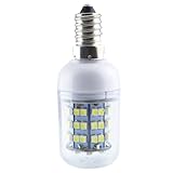 Jombo a piece of Energy Saving 280LM Warm White Corn Light Lamp Bulb E14 60 SMD 3528 LED 6000-6500K Equivalent Halogen 40W With Transparent Cover