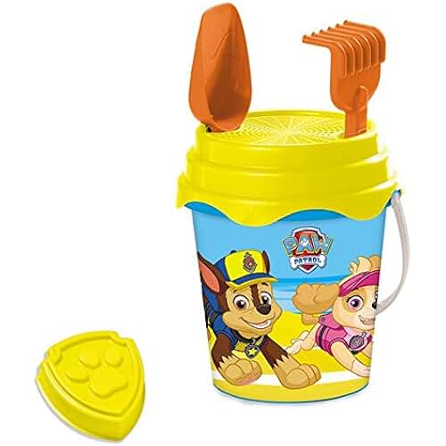 paw patrol beach bucket