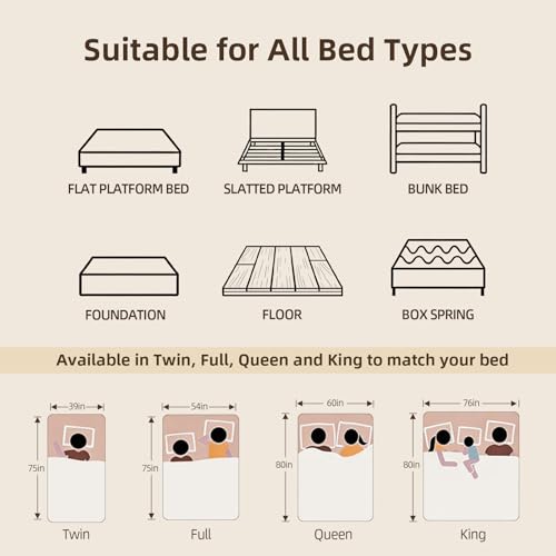 Himanba Full Mattress 12 Inch Memory Foam Hybrid Mattress in a Box, Individual Pocketed Spring for Motion Isolation & Pressure Relief, Breathable Cooling Fabric, Medium Firm, Edge Support, CertiPUR-US