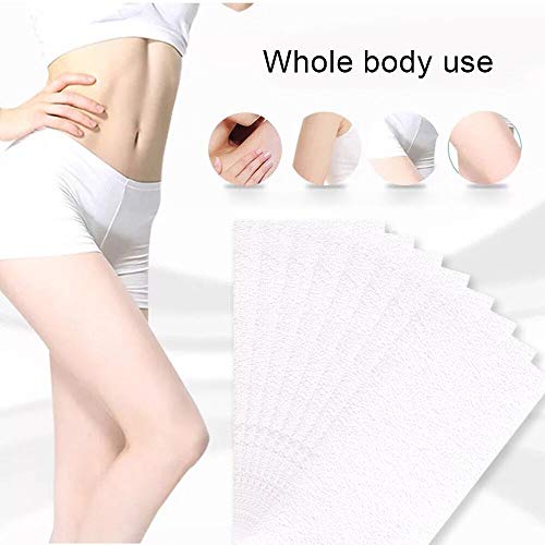image for Sekass 100 Pieces Non-Woven Waxing Strips Body and Facial Hair Removal