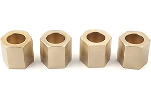 Cnaloo12 Motorcycle Pushrod Cover Cup Brass Tube for Harley For Softail FLST 1986-2017, FXST 1984-2017, Dyna FXD 1991-2017, F