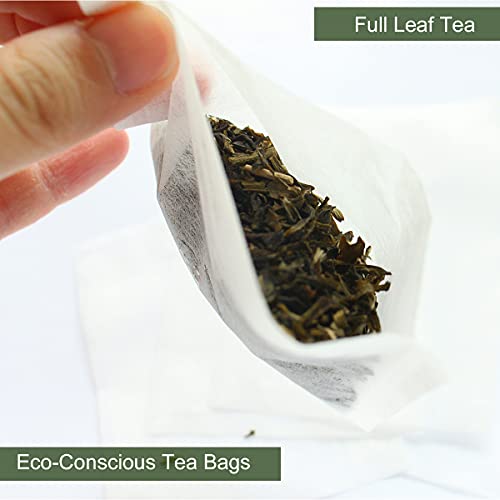 Yan Hou Tang Organic Chinese Green Tea bags - 100 Counts Simple Pack Pure Himalaya High Mountain Fragrance Flavor Taste Japan Sachet