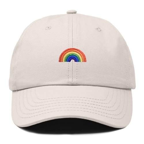 Rainbow Cotton Baseball Cap
