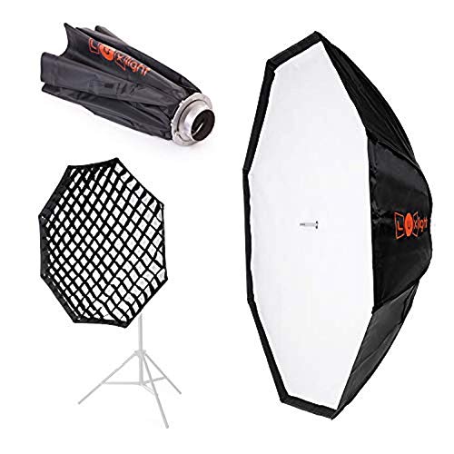 80cm Octabox Softbox & Grid | Bowens Mount | LuxLight® | Umbrella Octobox