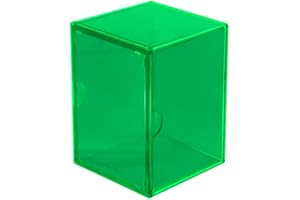 Ultra Pro Eclipse 2-Piece Deck Box: Lime Green - For Pokemon game, MTG, Baseball, Basketball, Football card and other Trading Cards or Board Games storage