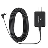 Wasserstein Outdoor Quick Charge 3.0 Power Adapter Compatible with Arlo Pro, Pro 2, Go, Weatherproof (Black)