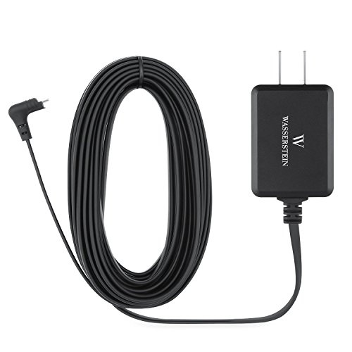 Wasserstein Outdoor Quick Charge 3.0 Power Adapter Compatible with Arlo Pro, Pro 2, Go, Weatherproof (Black)