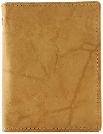 Minimalist Slim Wallet For Men With Money Clip - Tan