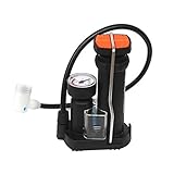 Tutuba Bicycle Mini High Pressure Portable Pump Bike Inflator Cycling Tire Air Aluminum